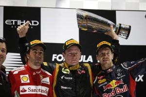 Formel 1: GP von Abu Dhabi 2012 – Der Iceman ist zurück!