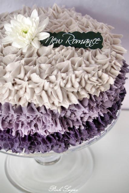 New Romance Ombre Cake