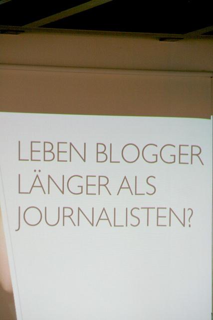 Blogst 2012...oder leben Blogger länger als Journalisten