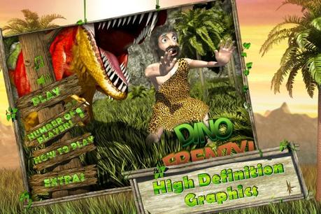 Dino Frenzy – Füttere den T-Rex in der kostenlosen App mit Höhlenmenschen