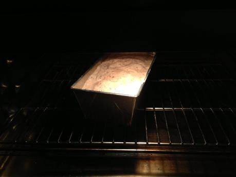 Kuchen im Ofen