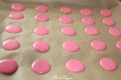 Pink Lady Macarons