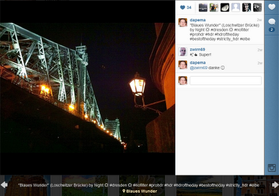 Instagram - jetzt Bilder per Web kommentieren, liken und teilen