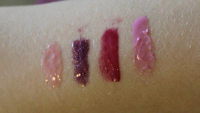 MAC Guilty Passions Lavish Rose Lip Gloss Set inkl. Swatches