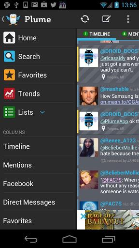 Plume for Twitter – Mittlerweile eine der besten kostenlosen Twitter-Apps für Android