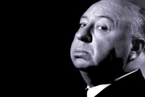 Alfred Hitchcock im Kunstfoyer der Versicherungskammer Bayern