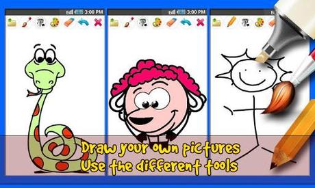 Draw & Color Book For Kids – Die Android Zeichen-App für Kinder