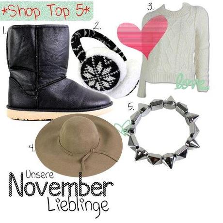 Styleblüte Top 5 November