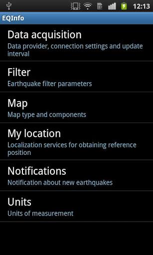 EQInfo – Erdbeben in Deutschland und weltweit in einer kostenlosen Android App