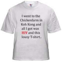 chicken farm t shirt Wie das mit der Chicken Farm Road in Koh Kong ist