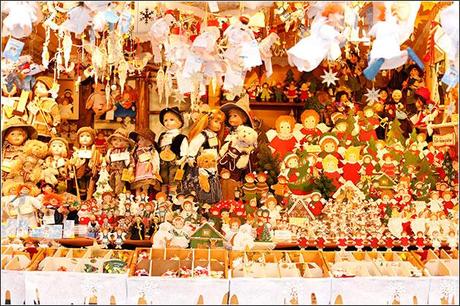 Münchener Weihnachtsmarkt am Marienplatz, erste Bilder Christkindl