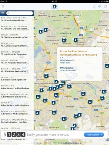 Weihnachtsmärkte 24 – die Weihnachtsmarkt-Suche aller Weihnachtsmärkte Deutschlands von 2012 auf einen Blick