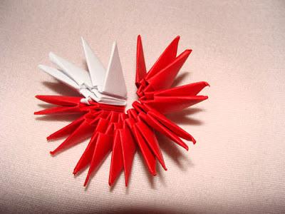 3D Origami - Weihnachtswichtel