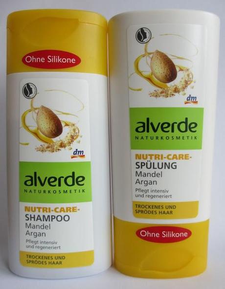alverde Nutri-Care Shampoo + Spülung