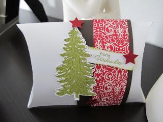 Weihnachtliche Pillowbox