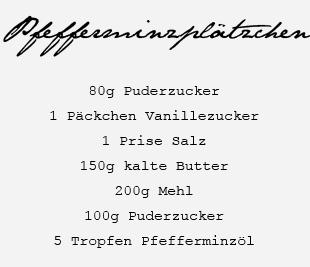 PAMK - Pfefferminzplätzchen