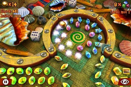 Gather the Gems! Hawaii – Puzzle, Flipper und Billard in einer kostenlosen Universal-App kombiniert