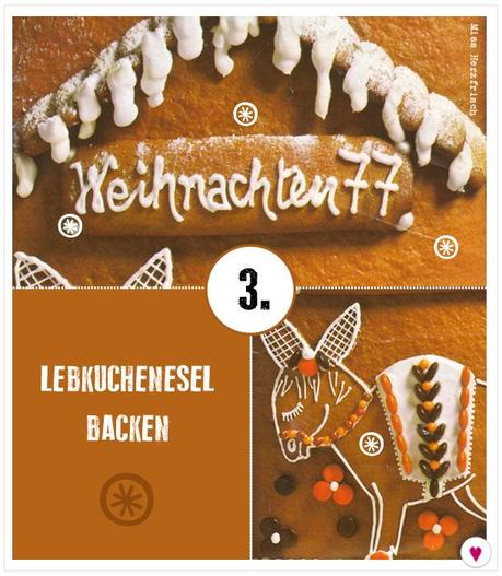 Miss Herzfrischs Adventskalender 3. Türchen  - Lebkuchenesel backen