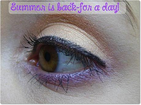 Augen Make-Up: Back to summer