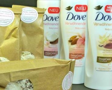 Ich habe passende Kekse zu den neuen DOVE Bodylotions gebacken ;-)