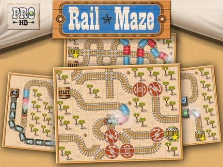 Rail Maze Pro – Das coolste Eisenbahnspiel für iPhone und Co