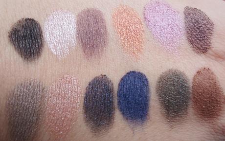 NYX The Crinson Amulet Collection - Dark Shadows Palette + Swatches