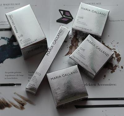 Maria Galland Makeup Linie - Swatches + Event
