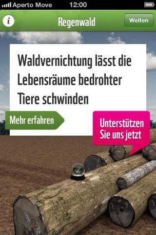 WWF Schneekugel – Tolle Bilder und Informationen über bedrohte Tierarten