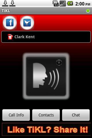 TiKL – Plaudern per Knopfdruck und kostenlose SMS an Freunde senden