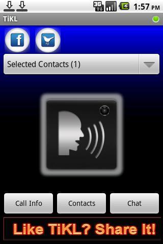 TiKL – Plaudern per Knopfdruck und kostenlose SMS an Freunde senden