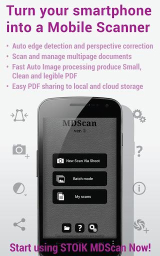 MDScan: PDF Dokumentenscanner – Das mobile Büro kurzzeitig zum reduzierten Preis