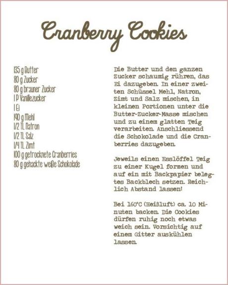 Cranberry cookies rezept recipe applewood house