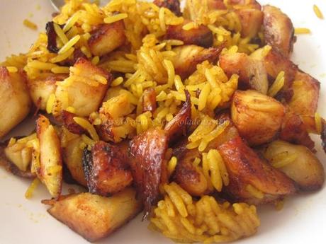 knuspriges Curry-Reisfleisch