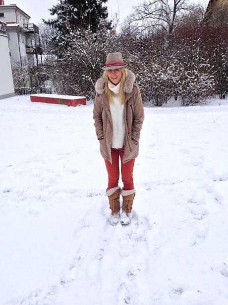 Snowy weather is UGGs weather