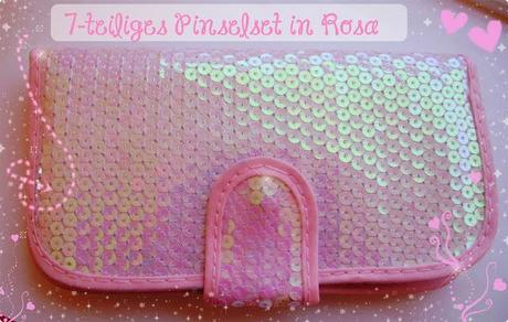 Süße Geschenkidee: Rosa Pinselset