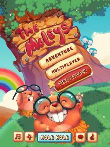 The Moleys – Spiele mit den Maulwürfen und ihren Fähigkeiten gegen deine Freunde