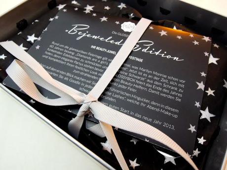 Glossybox Dezember 2012 - Bejeweled Edition