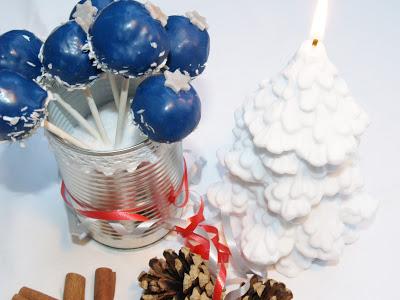 Weihnachskugel - Cake Pops -