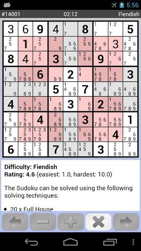 Sudoku 4ever Free – Erstklassige App und bei Amazon auch werbefrei kostenlos