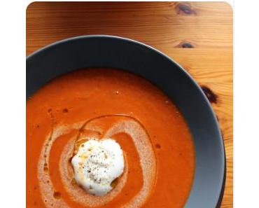 Kürbis-Tomaten-Suppe