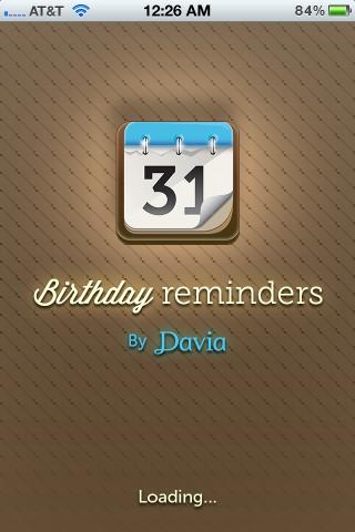 Birthday Calendar by Davia – Erinnerungen an Geburtstage zur richtigen Zeit