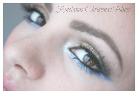 FotD: Christmas Blues Makeup Look