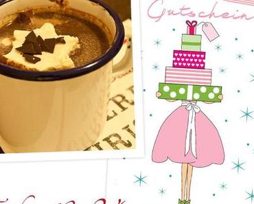 Adventskalender Türchen Nr. 24: Eine heiße Weihnachtsschokolade mit Lebkuchensahne, ein Dankeschön und eine tolle Verlosung!