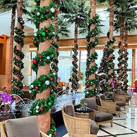 Westin Diplomat Resort Hollywood, FL - Weihnachtsdekoration in der Lobby