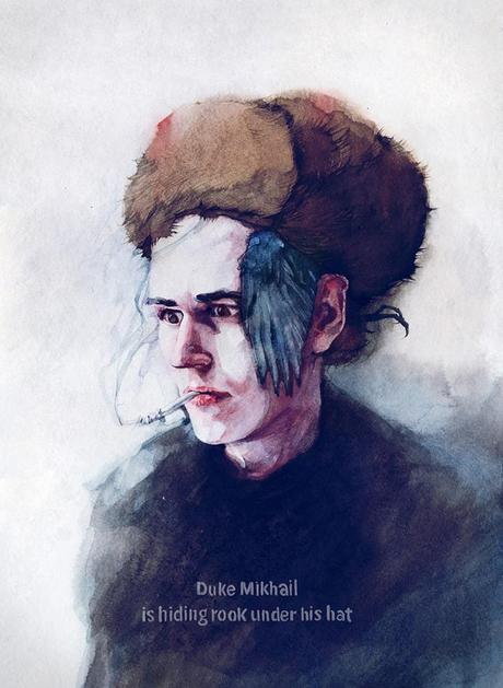Unsettling Watercolor Illustrations by Dima Rebus