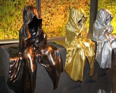 public contemporary light art design sculpture time guardians mini guards by manfred kielnhofer museum shop gallery store