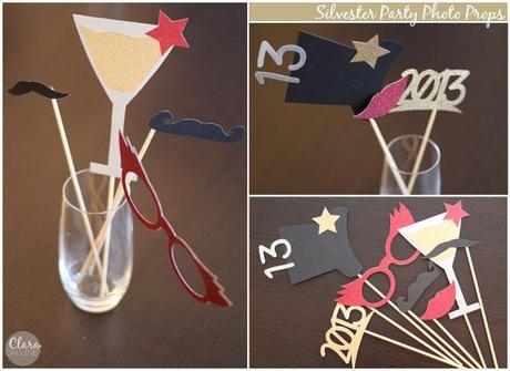Silvester Party Photo Props