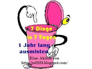 7 Dinge in 7 Tagen - die 51. und 52. Woche