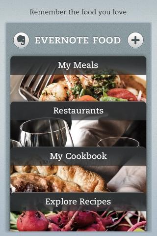 Evernote Food – Eigenes Kochbuch und die besten Rezepte aus dem Internet