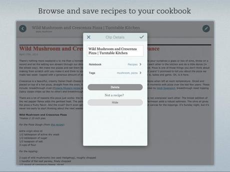 Evernote Food – Eigenes Kochbuch und die besten Rezepte aus dem Internet